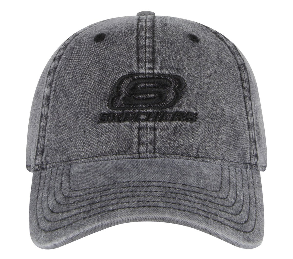 Denim Embroidered Hat | Skechers online shop