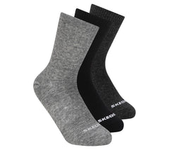 3 Pack Boys' Crew Cotton Socks | Skechers online