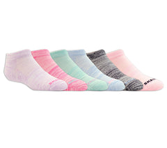 6 Pack Girls' Low Cut Color Stripe Socks | Skechers sale