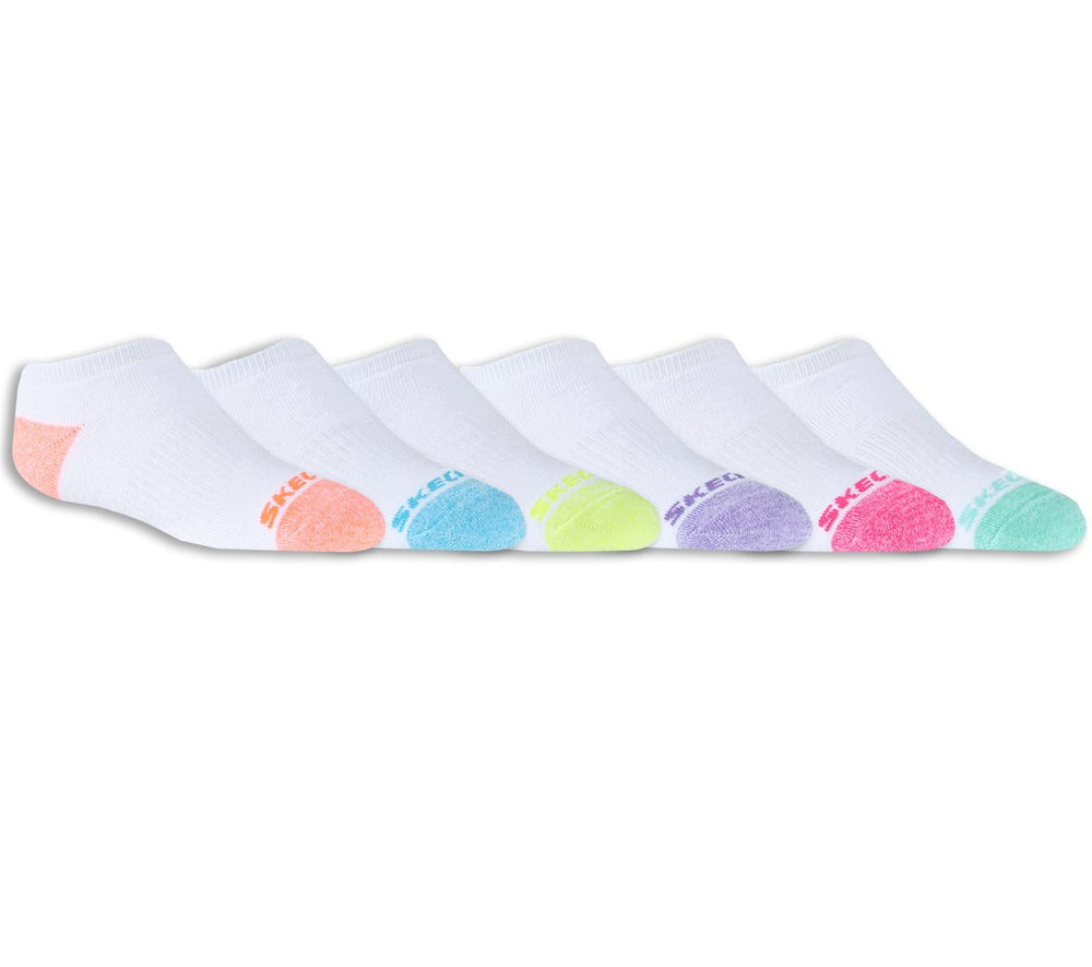 6 Pack Low Cut Walking Socks | Skechers sale