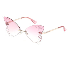 Rimless Butterfly Sunglasses | Skechers online shop